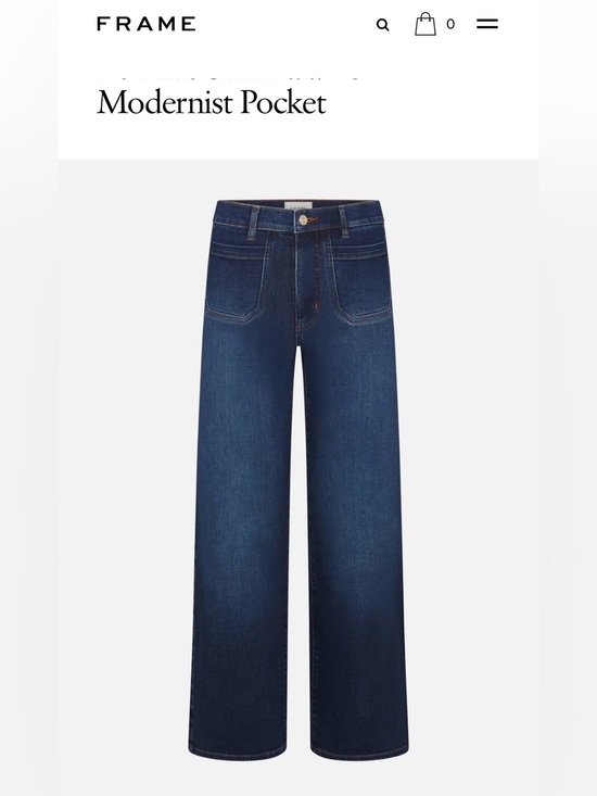 Frame Denim Denim - Frame Le Slim Palazzo Modernist 26